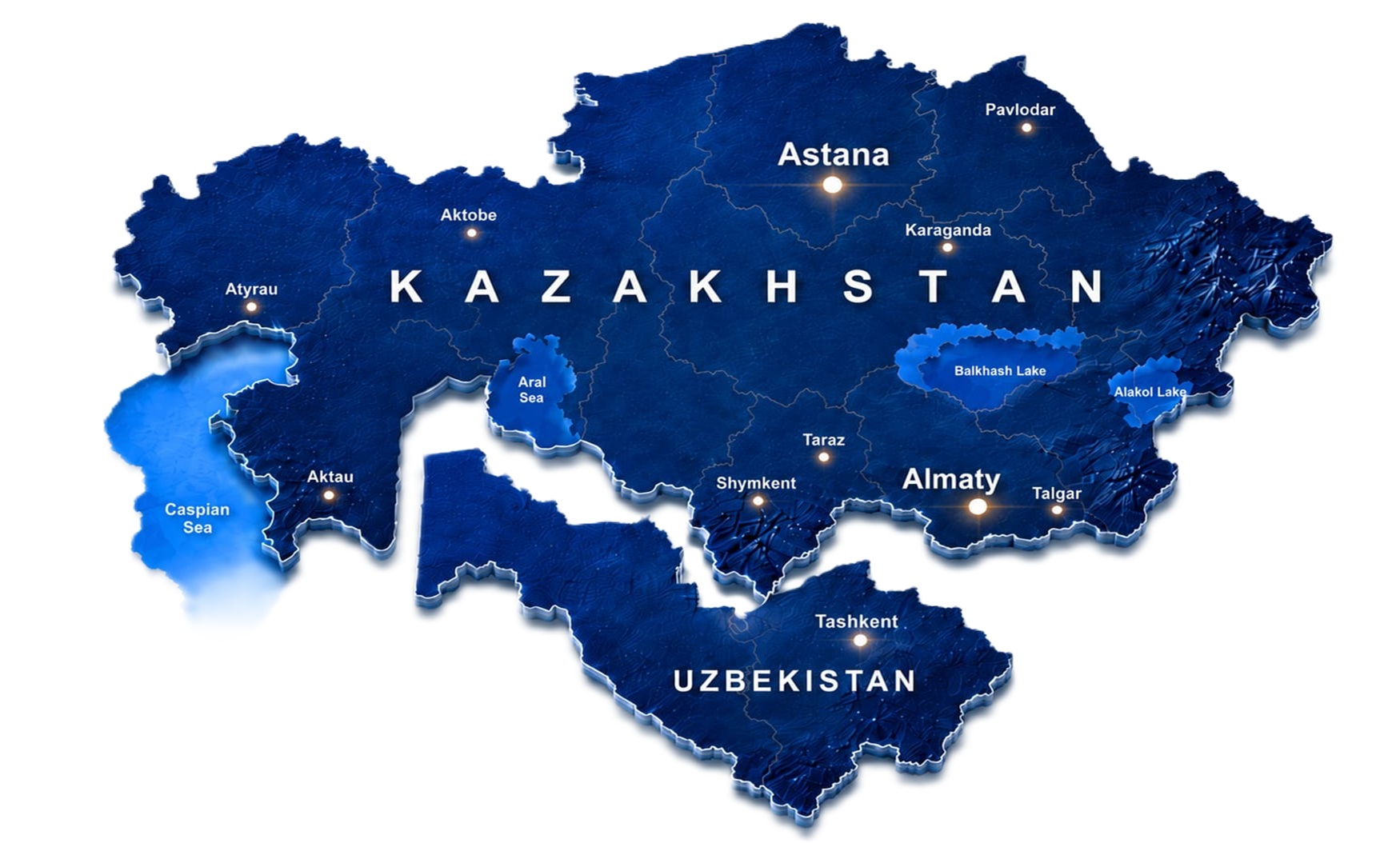 Карта представительств DENIZ PLAST