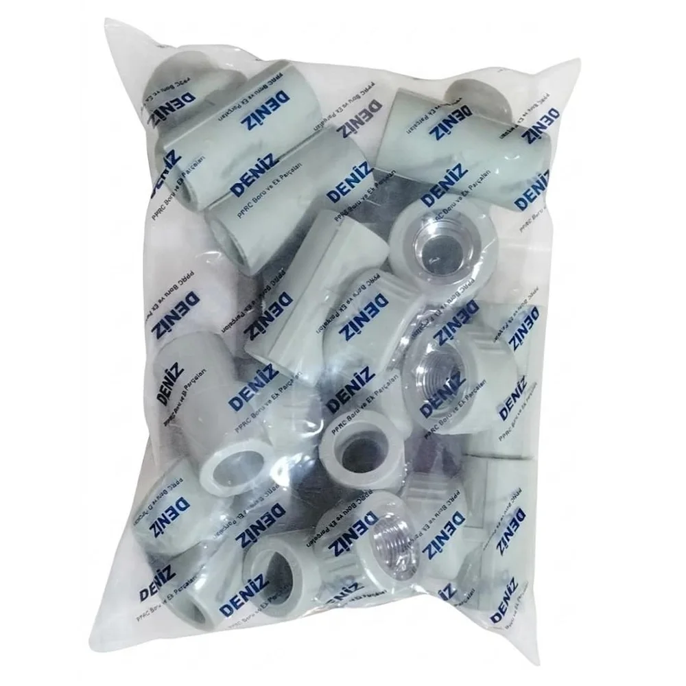 Тройник PPR с внутренней резьбой 20×1/2" Deniz